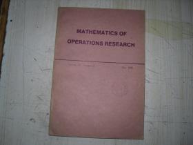 MATHEMATICS OF OFOPERATIONS RESEARCH         W-2-503