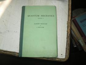 QUANTUM MECHANICS量子力学 第二卷                                     BC522