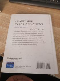 LEADERSHIP IN ORGAIZATIZATIONS