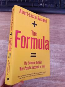 外文原版书 Albert-László Barabási+TheFormula =The Science Behind Why People Succeed or Fail