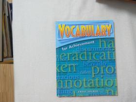 VOCABULARY for Achievement