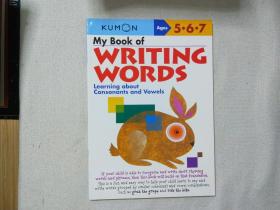 My Book of WRITING WORDS