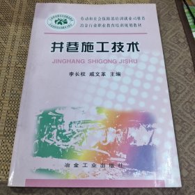 井巷施工技术(冶金行业职业教育培训规划教材)