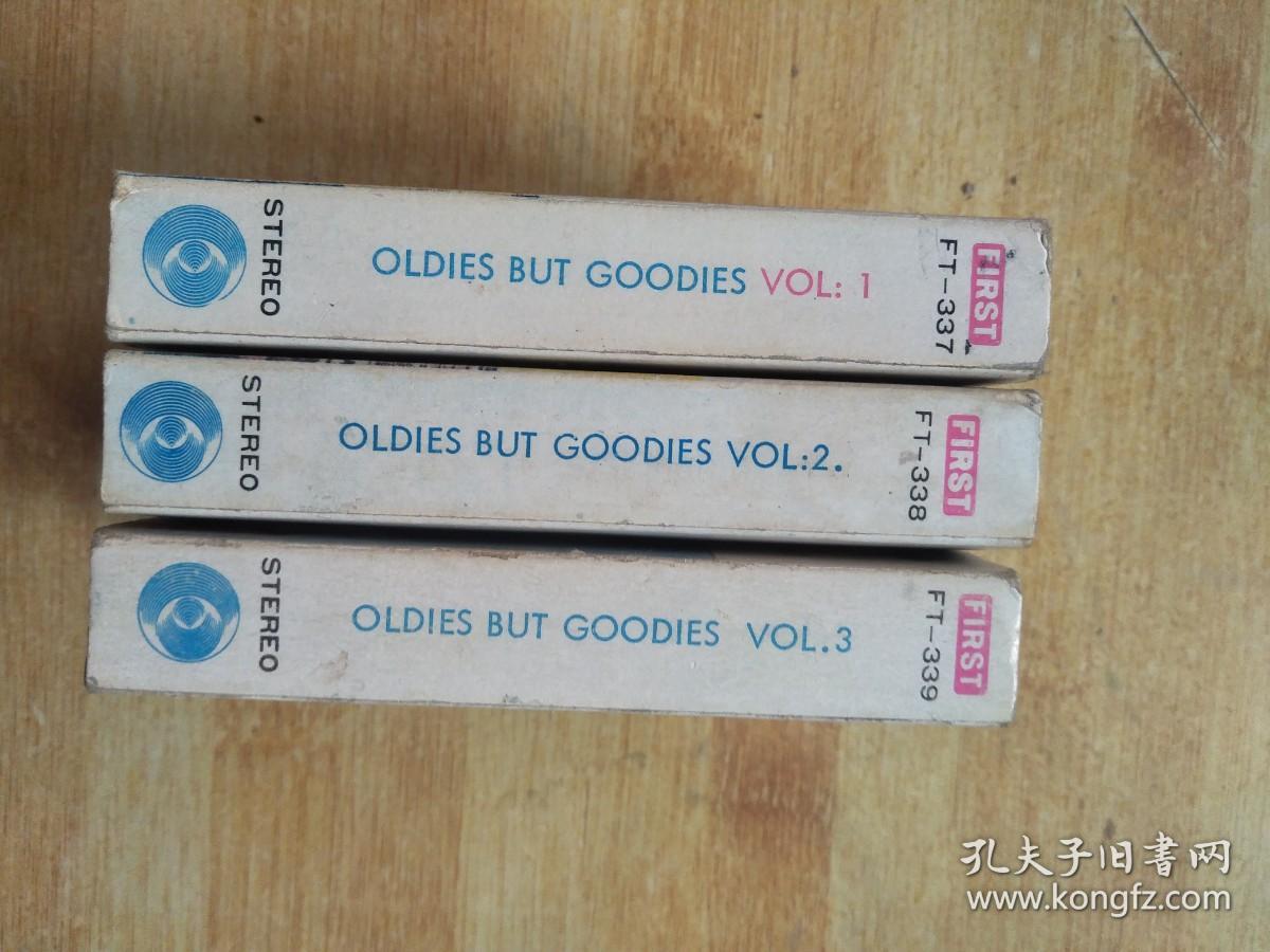 磁带：OLDIES BUT GOODIES VOL:1.2.3【三盒同售】