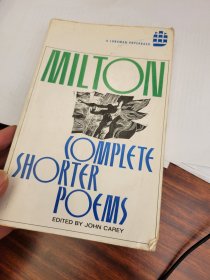 Milton: Complete Shorter Poems  (Longman Annotated English Poets)