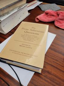 The Prose Salernitan Questions Edited From A Bodleian Manuscript ( Auct. G.3.10): An Anonymous Collection Dealing with Sciencs and Medicine Written by an Englishman c. 1200