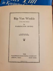 Rip Van Winkle with illustrations by Frances Brundage