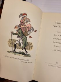 Proverbs to Live By, Truths That Live in Words with Woodcuts by Fritz Kredel