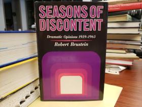 Seasons of Discontent: Dramatic Opinions 1959-1965