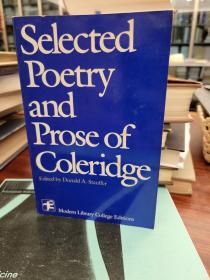 Selected Poetry and Prose of Colridge