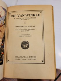 Rip Van Winkle-A Legend of the Kaatskill Mountains Illustrated by Edna Cooke