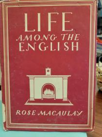 Life Among The English; with 8 plates in color and 26 illustrations in black & white