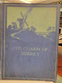 The Charm of Surrey with 24 drawings of notable places by the author