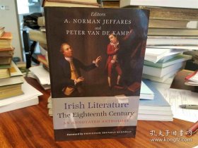 Irish Literature The Eighteenth Century: An Annotated Anthology