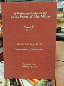 Variorum Commentary on the Poems of John Milton: Volume 5/Part 8 - Paradise Lost, Book 11-12