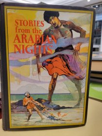 Stories from the Arabian Nights with eight  color illustrations by Edmund Dulac