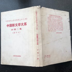 中国现代文学史资料丛书（乙种）中国新文学大系：小说二集（精装竖版影印）