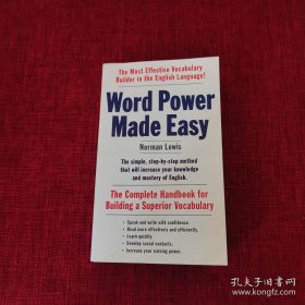 Word Power Made Easy: The Complete Handbook for Building a Superior Vocabulary 英文原版