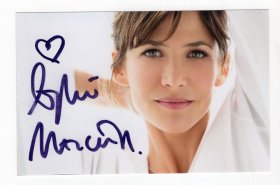 法兰西女神 苏菲·玛索 Sophie Marceau 亲笔签名官方照片