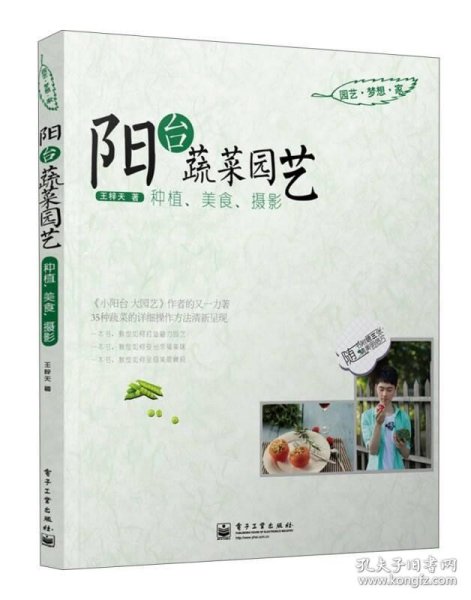 阳台蔬菜园艺：种植、美食、摄影（全彩）