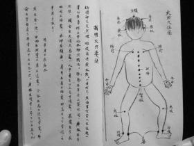 【复印件】民国手抄本 跌打损伤妙方 蛇药方 老中医古籍善本老医书 118面