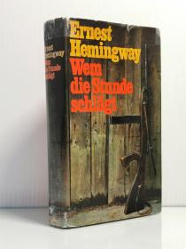 欧内斯特·海明威《战地钟声》Wem die Stunde schlägt von Ernest Hemingway（德文外国文学）德文原版书