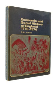 英文书 Economic and social history of England, 1770-1970 Paperback  by R. Ben Jones (Author)