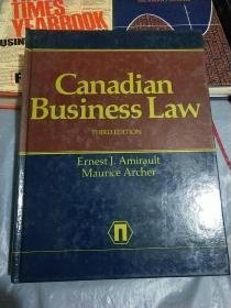 英文书 Canadian Business Law 3rd Edition Unknown Binding by Ernest James Amirault (Author)