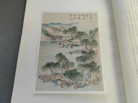 木版画 高芙蓉笔山水图 松风村雨图 草虫图等7张