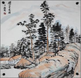 陈小梅，山水