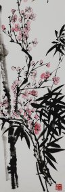 陈昭，花鸟四条屏（生于安徽蚌埠）