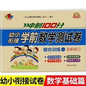 正版全新【幼小衔接测试卷】数学基础篇 幼小衔接试卷测试卷教材一日一练学前班拼音数学练习题练专项综合练习幼儿园大班幼升小入学准备大练习一年级上练习每日