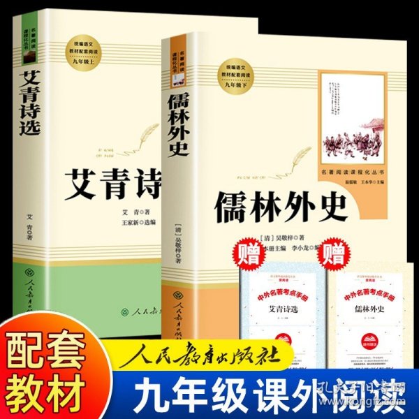 儒林外史/部编版九年级上推荐阅读无障碍精读版