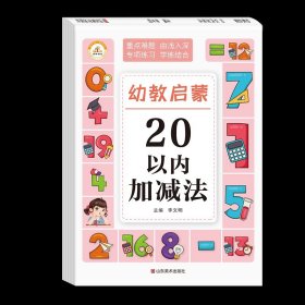 正版全新【单册】20以内加法 幼小衔接一日一练数学练习题5/10/20以内的加法口算题幼儿园数学专项综合练习中班大班学前班凑十法练习册幼升小教材全套测试卷