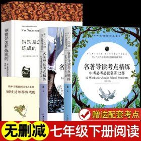 钢铁是怎样炼成的八年级下册初中生原著全译本完整版青少年中学生课外阅读小说文学世界名著