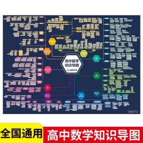 正版全新高中通用/数学知识导图 】张雪峰高中知识思维导图通用版 高中语文数学英语物理化学生物历史地理政治涵盖知识点大全 峰阅万卷文科理科选课zj