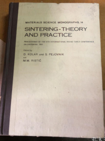 sintering-theory and practice烧结机理和实践（馆藏）
