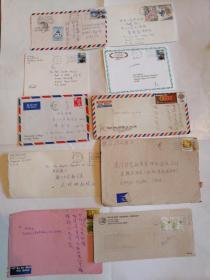 外国邮封115枚，部分有信
