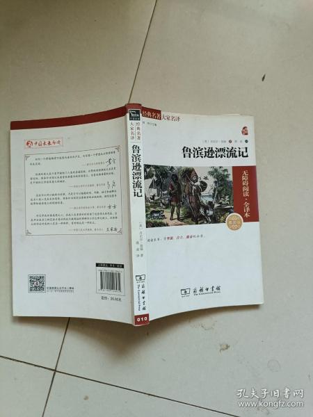 经典名著 大家名译：鲁滨逊漂流记（无障碍阅读 全译本 素质版）