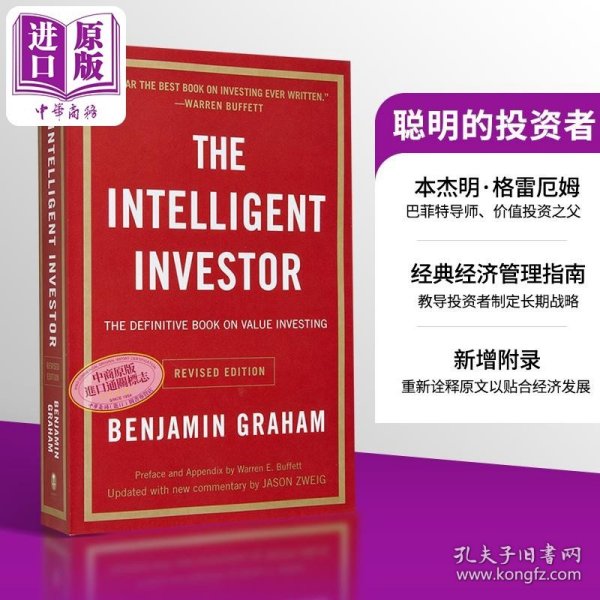 The Intelligent Investor：The Definitive Book on Value Investing. A Book of Practical Counsel