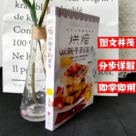 35元任选5本 烘焙从新手到高手 中西糕点烘培书籍 甜点蛋糕面包制作大全烤箱美食烹饪烘培教程书家常菜谱烘焙基础知识技巧书籍