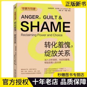 【正版现货】非暴力沟通 转化羞愧 绽放关系 深入分析愤怒内疚和羞愧 帮助改善人际关系 徐曙宁 情绪控制管理生活社交心理咨询师书