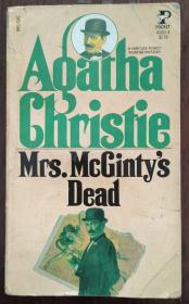 POCKET BOOKS出版社经典版本 英文原版 阿加莎·克里斯蒂 大侦探波洛探案 清洁女工之死 Mrs Mcginty's dead