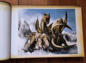 Monster Hunter Illustrations 怪物猎人2G原画及装备、武器、怪物设定、未采用原画全集 厚册品佳