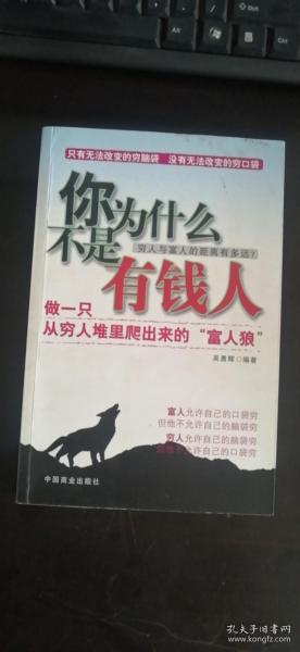 你为什么不是有钱人 吴勇辉 著 / 中国商业出版社