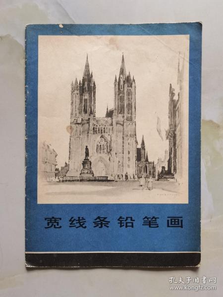 宽线条铅笔画