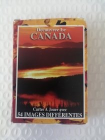 DiscoverCANADA 扑克牌 加拿扑克牌