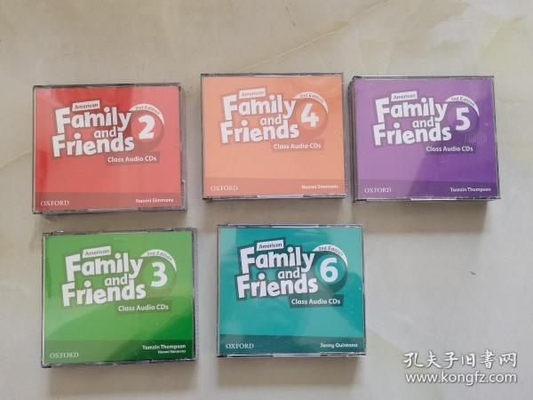 American Family And Friends 2.3.4.5.6 Class Audio CDs