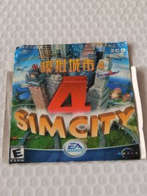 CD 模拟城市4（游戏光盘2CD）
