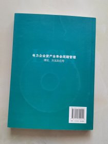 电力企业资产全寿命周期管理：理论、方法及应用